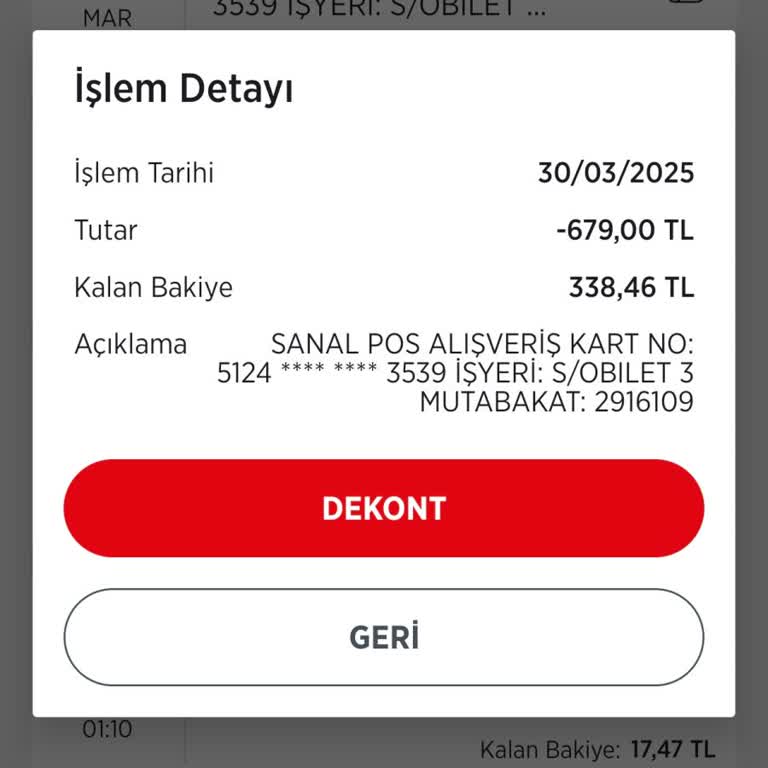 Bilet Alımında Para Kesildi, Bilet Yok!