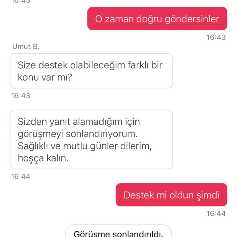 Eksik Siparişler Ve İlgisiz Müşteri Hizmetleri Sorunu
