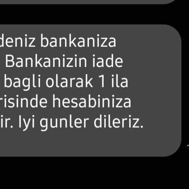 Bilet İptalinde Eksik İade Ve Ulaşılamayan Müşteri Hizmetleri