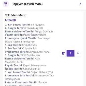 Popeyes Siparişim Tam Bir Hayal Kırıklığı!