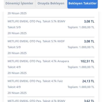 Metlife Emeklilik İptal Talebine Rağmen Para Kesintisi