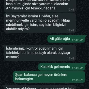 A101 Kapıda Uygulamasında Eksik Ürün Teslimatı