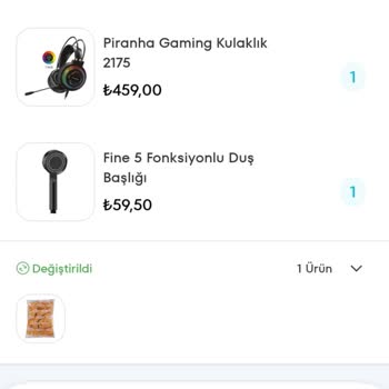 A101 Kapıda Uygulamasında Eksik Ürün Teslimatı