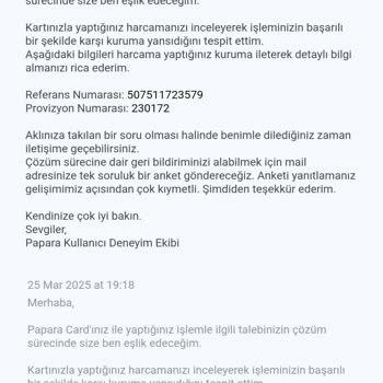 Obilet Ve Papara Arasında Kaybolan 2300 TL