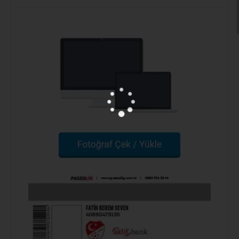 Passo Uygulamasında Fotoğraf Yükleme Sorunu
