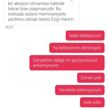 Yemek Sepeti Teslim Edilmeyen Siparişin İadesini Reddediyor