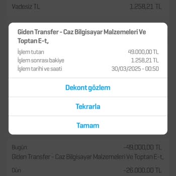 Yanlış İbana Yapılan Para Transferinde Enpara'nın Yetersiz Yardımı