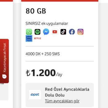 Vodafone RED80 Tarifesi: Yanıltıcı Fiyatlandırma Ve Müşteri Hizmetleri Sorunu