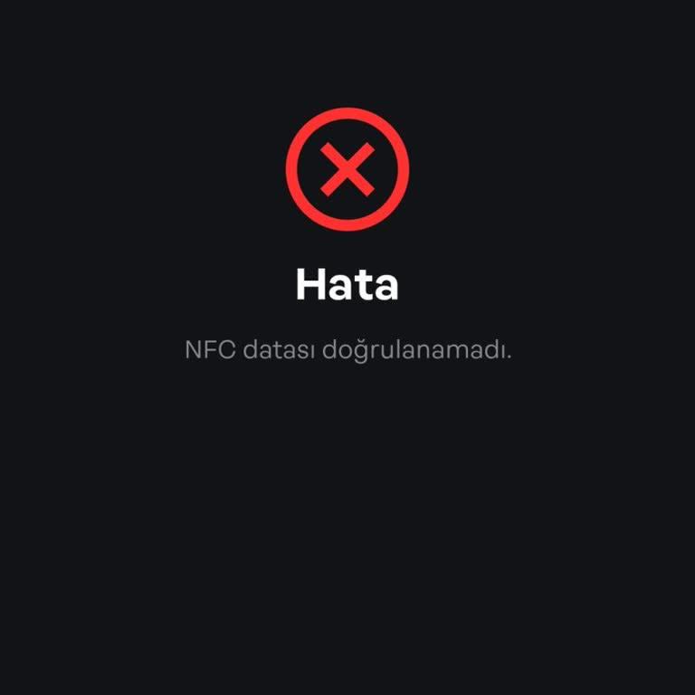 NFC Doğrulama Sorunu Nedeniyle Papara Kullanamıyorum