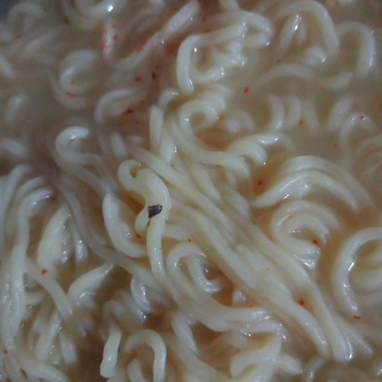 Noodle Paketinde İstenmeyen Misafir