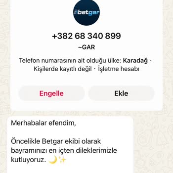 Betgar'da Sürekli Mağduriyet Ve Yanıltıcı Bilgilendirme