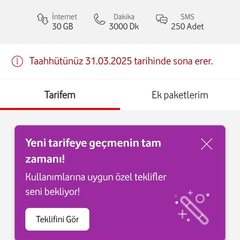 Yüksek Fiyatlı Paket Yenileme Mağduriyeti