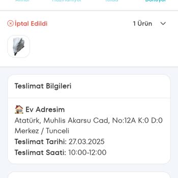 A101 Kapıda Sipariş İptali Ve Ücret İadesi Sorunu