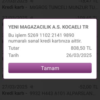 A101 Kapıda Sipariş İptali Ve Ücret İadesi Sorunu