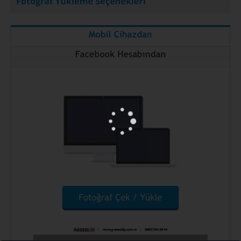 Passolig Kart Başvurusunda Fotoğraf Yükleme Sorunu