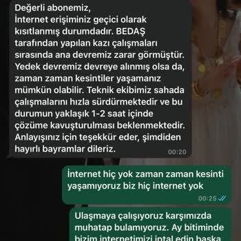 Sürekli Kesilen İnternet Ve Ulaşılmaz Müşteri Hizmetleri
