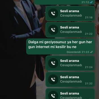 Sürekli Kesilen İnternet Ve Ulaşılmaz Müşteri Hizmetleri