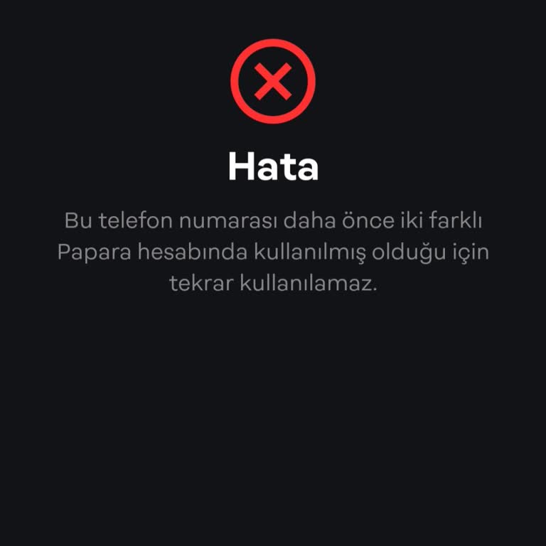 Papara Hesap Açma Sorunu Ve Yardım Talebi