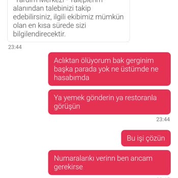 Yemeksepeti İle İletişim Kopukluğu Ve Teslimat Sorunu