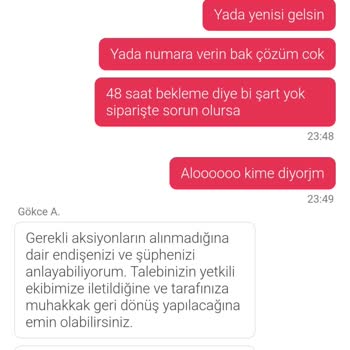 Yemeksepeti İle İletişim Kopukluğu Ve Teslimat Sorunu