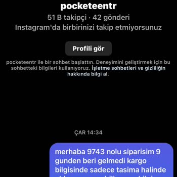 İlgisiz Satıcı Ve Kayıp Kargo Kabusu