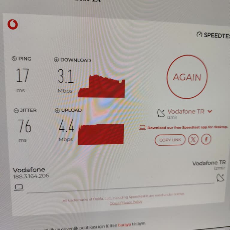 Vodafone Net İle Sürekli Hayal Kırıklığı