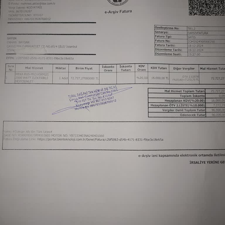 Meka Bus Pro 3 Tekerli Mopet Yağmurda Kısa Devre Yapıyor