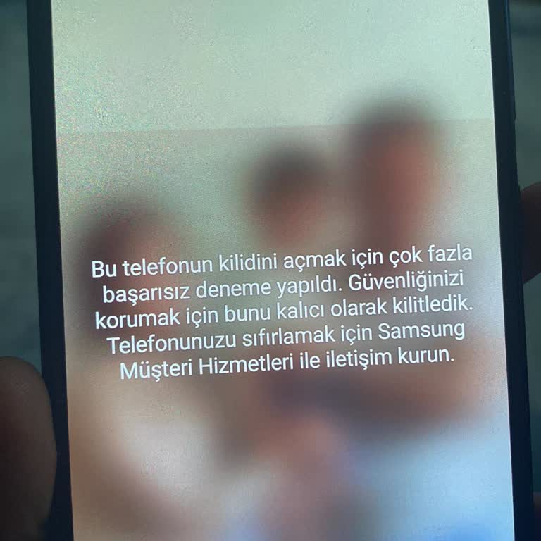 Samsung Galaxy Note 10 Lite Ekran Kilidi Sorunu