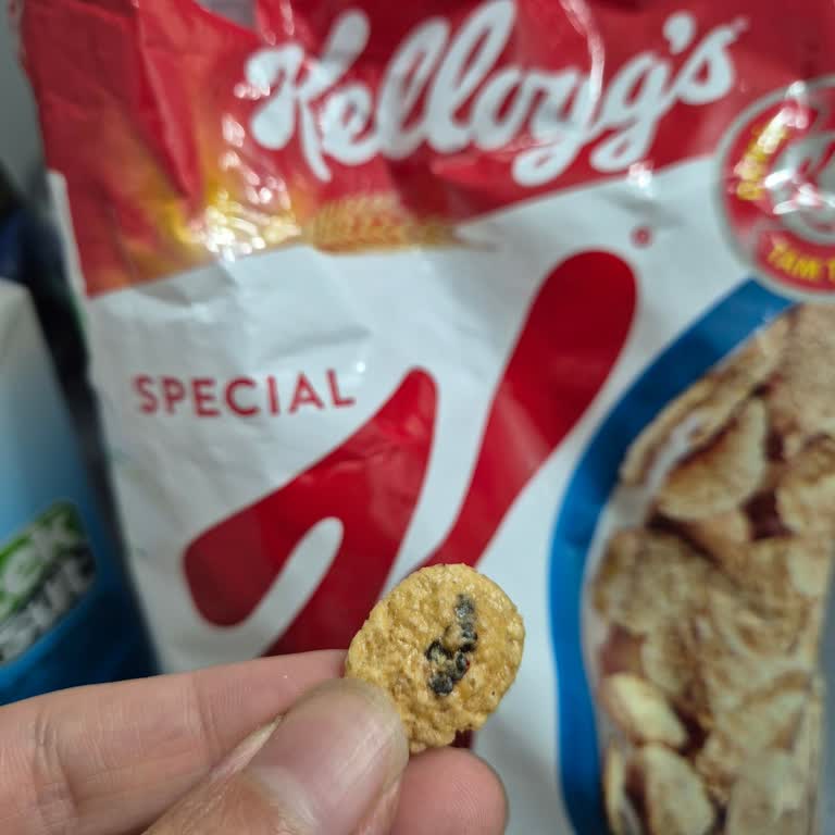Kellogg's Special K'de Beklenmedik Yabancı Madde Şoku