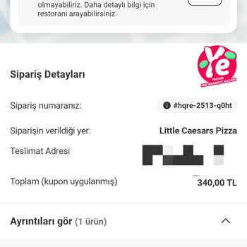 Buz Gibi Pizzalar Ve Yetersiz Müşteri Hizmeti