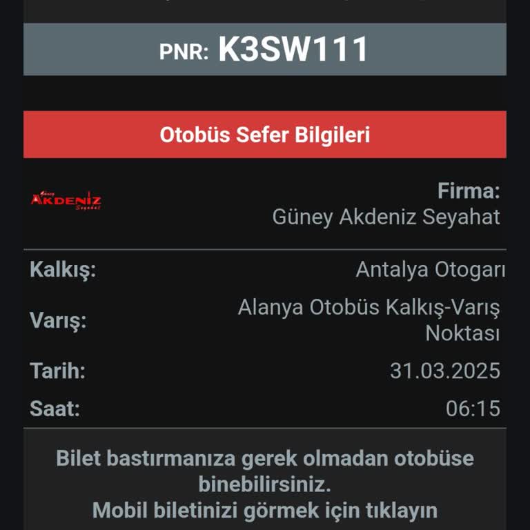 Bilet İptali Ve İletişim Sorunları