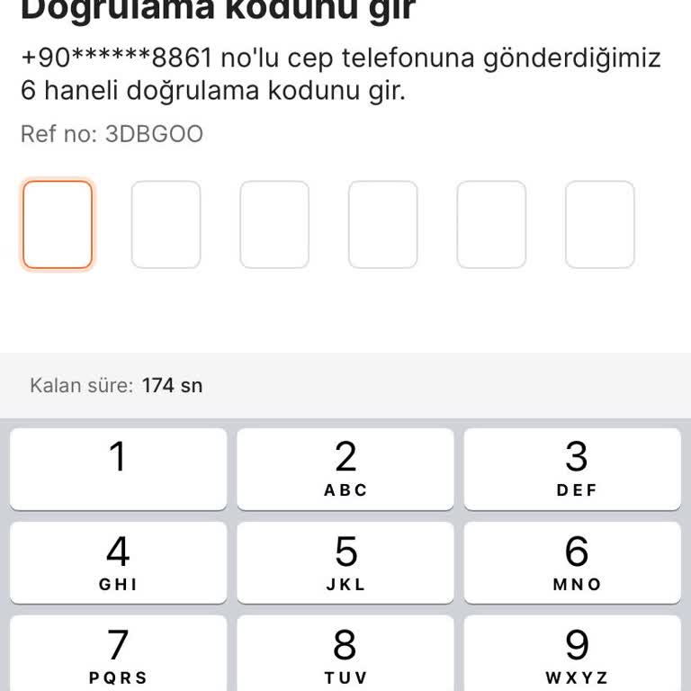 Doğrulama Kodu Yanlış Numaraya Gidiyor