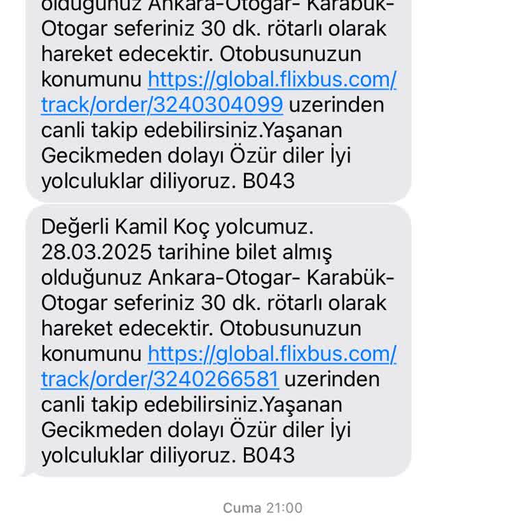 Kamil Koç İle Sorunlu Yolculuk Ve Yetersiz Hizmet