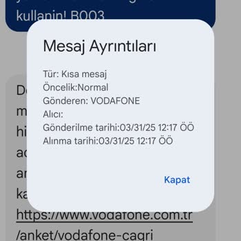 Vodafone İnternet Kullanımında Anlam Verilemeyen Tükeniş