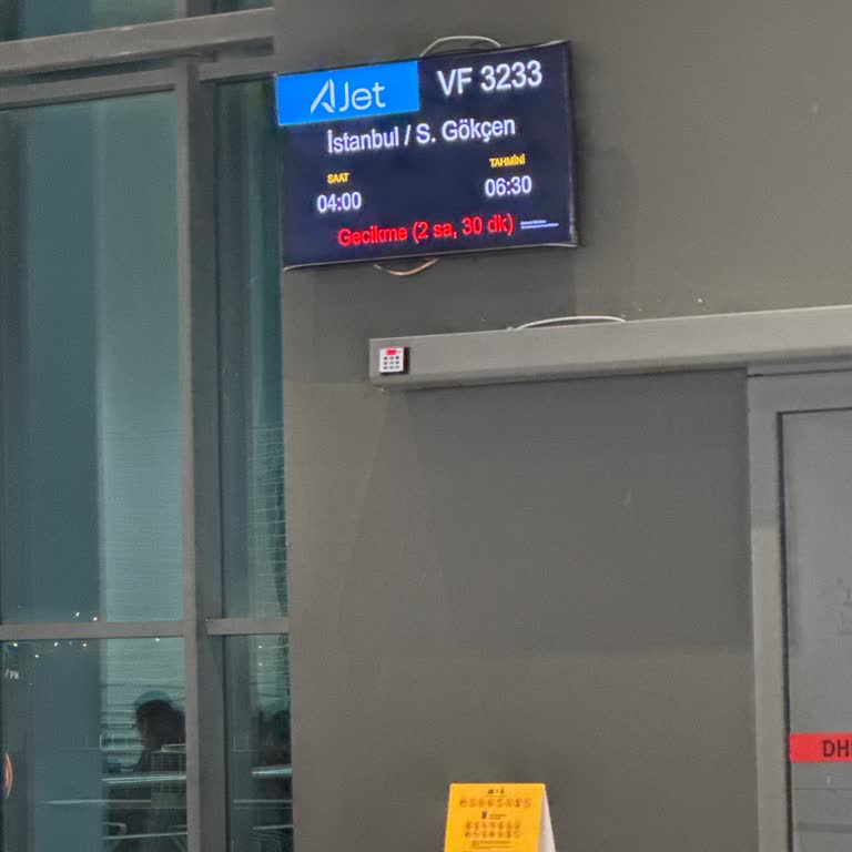Ajet Firmasında Yaşanan Gecikme Ve Yetersiz Hizmet