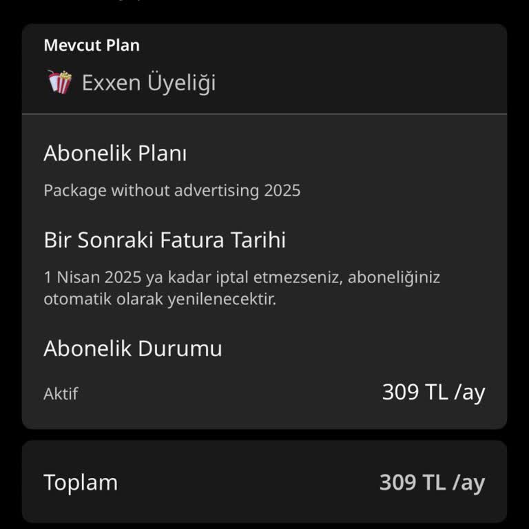 Abonelik İptali Çıkmazı: Exxen'de Yaşanan Sorun