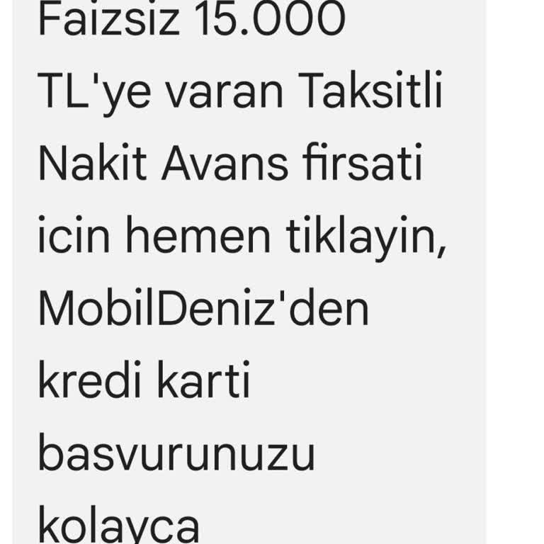 Yanıltıcı Kredi Teklifi: Çözüm Bekliyorum!
