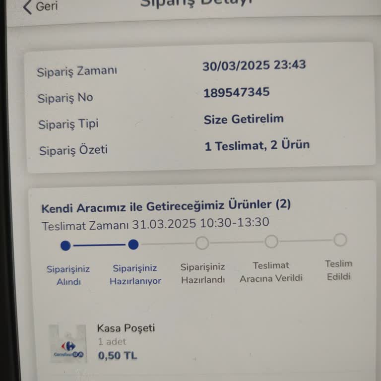 Carrefour SA'nın Sürekli İptal Edilen Siparişleri Ve Müşteri Mağduriyeti