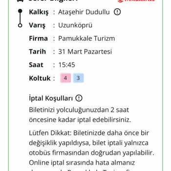Bilet İptal Sürecinde Yaşanan Sorunlar