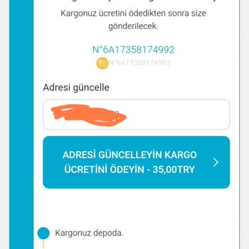 Yanıltıcı Kargo Ücreti Bildirimi Hakkında Yardım Talebi