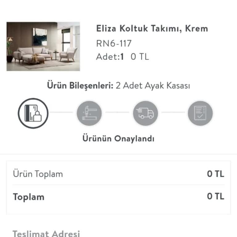 Vivense'den Aldığım Koltuklar Çöktü Ve Tamir Süreci Uzadı