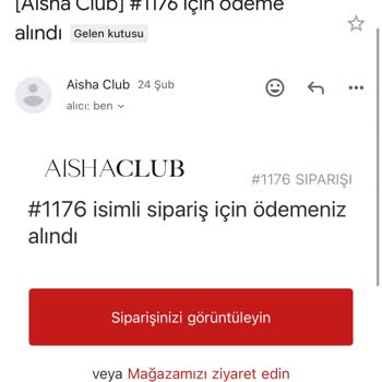 Aisha Club Ürün Teslimatı Ve İade Sorunu