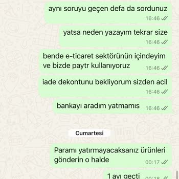 Aisha Club Ürün Teslimatı Ve İade Sorunu