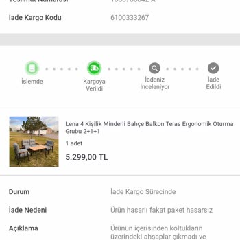 Koçtaş'tan Gelen Kusurlu Ürün Ve İade Çilesi