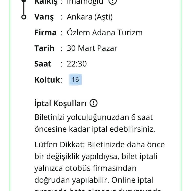 Otobüs Beni Almadan Yola Devam Etti