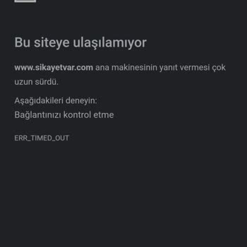 Türk Telekom'da İnternet Erişimi Sorunu