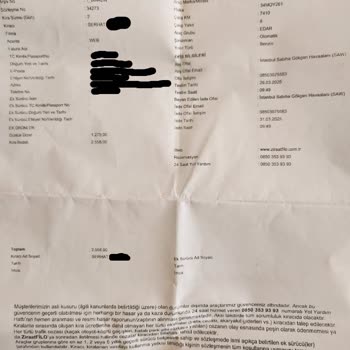 Araç Teslimatında Yaşanan Sorunlar Ve Eksik Kayıtlar