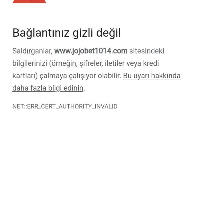 Jojobet Sitesine Giriş Sorunu