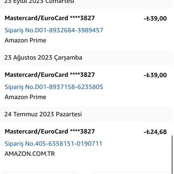 İzinsiz Başlatılan Prime Üyeliği Ve Yetersiz İade