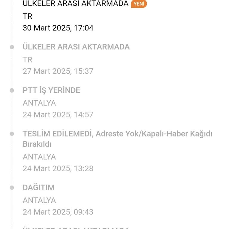 PTT Kargo Teslimat Sorunu: Yanlış Beyan Ve Çözüm Eksikliği